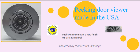 Peek-O Door Viewer