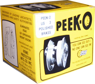 Peek-O Door Viewer Box